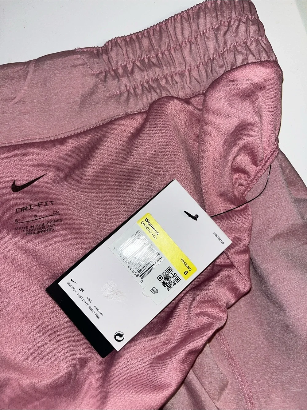 Nike Womens Dusty Pink Athletic Shorts
